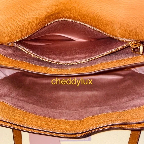 👜🤎👜Authentic Miu Miu 2 Way Brown Leather Bag - Picture 12 of 17